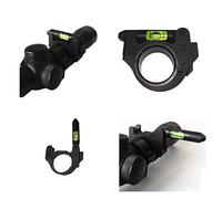 HWZ Tactical Rifle Scope Mount Sights for 25.4/30mm Riflescope Tubes Bubble Spirit Level Hunting Accessories (Black)