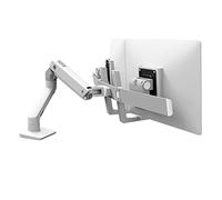 HX Desk Dual Monitor Arm White ACCS
