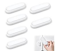 HX-pyahgtv 6 unidades de seguridad infantil para armario, seguro autoadhesivo con cinta adhesiva 3M, material ABS resistente, sin taladrar, para armarios, cajones y neveras, color blanco