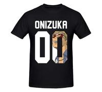 HXASKKF Awesome-Boy-Great-Teacher-Onizuka-GTO-T-Shirt-Round-Neck-Design-Japanese-Anime-Cool-Man-s.