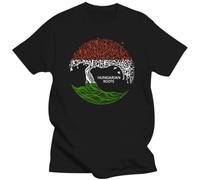 HXASKKF Hungarian Roots Flag Pride Tree Hungary T-Shirt,Round Neck Short Sleeve T-Shirt Top 100% Cotton S-4XL