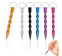 HXC 6 llaveros de defensa propia, armas de defensa legal, armas de defensa legal para mujeres, para situaciones de emergencia como martillo de emergencia para romper cristales