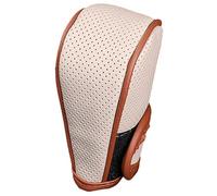 HXCVKXHI Funda Cubierta Palanca de Cambios para Opel Mokka 2012-2016, Funda Pomo Cambios Marcha Coche Antideslizante Resistente a la Abrasión, E/Beige Brown