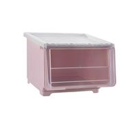 HXDKJSO Caja de Juguetes plástico for niños, con Tapa abatible, for organizar el hogar, Ropa y artículos Diversos(Ivory King Size)