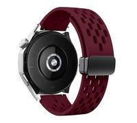 HXFFXHF 18 20 22 mm Correa de silicona magnética para reloj GT 5 46 mm 41 mm Banda deportiva transpirable para GT5 Pro GT4 GT3 GT2 Correa Watchands