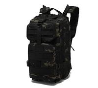 HXFFXHF ALLYLIKE Mochila de Senderismo Mochila táctica Ejército Bolsa al Aire Libre Nylon Deportes Camping Senderismo Pesca Caza Escalada Ciclismo Mochila al Aire Libre 28L (Verde)