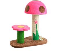 HXFFXHF Árbol de Escalada para Gatos Juguete para Gatos Marco de Escalada para Gatos pequeños Columna de Plataforma de Salto para Gatos de Madera Árbol para Gatos (Color: Rosso) Vision