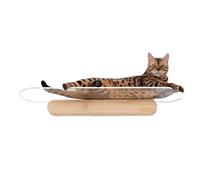 HXFFXHF Árbol de Gato para Gato Grande, Marco acrílico para Gatos, Plataforma de Salto de Pared para Gatos, Juguete de Escalada Cat Vision
