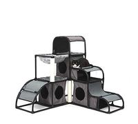 HXFFXHF Árbol para Gatos con Estructura de Escalada Multicapa para Gatos, Estructura de Escalada Estable para Gatos, Estructura de Escalada para Gatos combinada Desmontable