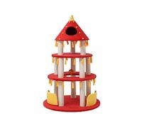 HXFFXHF Árbol para trepar para Gatos Estructura para trepar para Gatos en el ático, Arena para Gatos, árbol para Gatos, un Babel Grande y Estable, Juguetes para Mascotas sin caspa Cat Tree Vision
