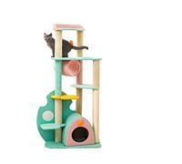 HXFFXHF Árbol trepador para Gatos Marco de Escalada para Gatos Arena para Gatos Marco para Gatos árbol para Gatos rascador Grande para Gatos Necesidades diarias para Gatos Juguetes Cat Tree Vision
