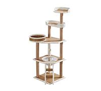 HXFFXHF Árbol trepador para Gatos Postes rascadores para Gatos de Interior, Marco de Columpio para Gatos, Poste rascador para Gatos, árbol para Gatos para Gatos de Interior Cat Tree Vision