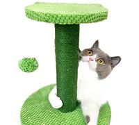 HXFFXHF Árboles para Gatos, Estructura de Escalada para Gatos, Tablero rascador para Gatos, Poste rascador de Cactus para Gatos, rascador para Gatos con Bola de Lana, Juguetes para Mascotas
