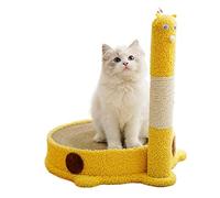 HXFFXHF Árboles para Gatos Lindo Marco de Escalada para Gatos Varilla rascadora de sisal Tabla rascadora para Gatos Papel Corrugado Que se Puede reemplazar