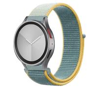 HXFFXHF Banda de bucle de nylon para Samsung Galaxy Watch 6/5/Pro/4/Classic/Active 2 43-47-44 mm de 20 mm/22 mm Pulsera deportiva para GT 4/2/E/3 Correa