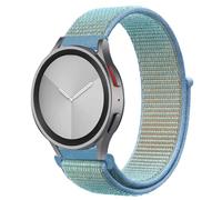 HXFFXHF Banda de bucle de nylon para Samsung Galaxy Watch 6/5/Pro/4/Classic/Active 2 43-47-44 mm de 20 mm/22 mm Pulsera deportiva para GT 4/2/E/3 Correa
