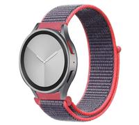 HXFFXHF Banda de bucle de nylon para Samsung Galaxy Watch 6/5/Pro/4/Classic/Active 2 43-47-44 mm de 20 mm/22 mm Pulsera deportiva para GT 4/2/E/3 Correa