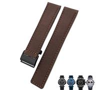 HXFFXHF Banda de reloj azul verde de lienzo de 22 mm Canvas Nylon para Breitling Chronomat Navitimer Superocean para hombres brazalete
