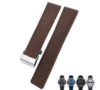 HXFFXHF Banda de Reloj Azul Verde de Lienzo de 22 mm Canvas Nylon para Breitling Chronomat Navitimer Superocean para Hombres Brazalete