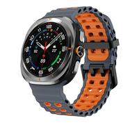 HXFFXHF Banda marina para Samsung Galaxy Watch Ultra Strap 47 mm Accesorios Sport Silicone Correa Bracelet for Galaxy Watch7 Ultra 47 mm Strap