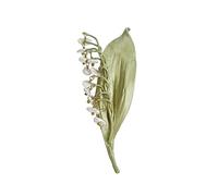 HXFFXHF Broche de Lirio del Valle, Flor de Perla, broches para Ropa de Fiesta para Mujer y niña, Adornos de Regalo