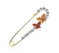 HXFFXHF Broche Dulce, Broche con Lazo, alfiler Grande, Hebilla para Bufanda para Mujer, alfiler, Accesorios de Ropa