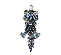 HXFFXHF Broches de Animales con Diamantes de imitación para Mujer, Broche Informal de 5 Colores para Fiesta de Animales, Regalos
