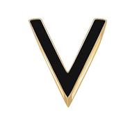 HXFFXHF Broches de Letras para Bufanda, Hebilla de aro, alfileres para Mujer, Soporte, Hebilla para Chal de Seda, Clip de Anillo, Accesorios de joyería de Moda