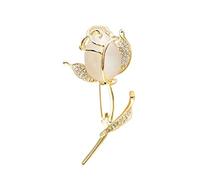 HXFFXHF Broches para Mujer Pin Elegante Broche de Diamantes de imitación joyería