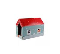 HXFFXHF Camas para Mascotas Nido para Gatos Juguete para Gatos Suministros para Mascotas Casa Plegable para Gatos Rascador para Gatos Marco de Escalada de cartón Afilador de Garras