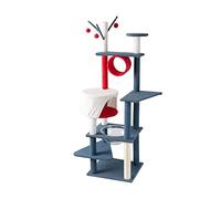 HXFFXHF Cat Tree Tower Marco de Escalada para Gatos, Arena para Gatos, árbol para Gatos, Estante Grande para Gatos de una Sola Pieza, Plataforma de Salto, Torre para Gatos, Poste rascador para Gatos,