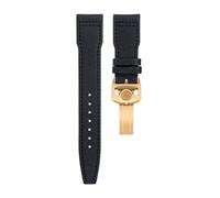 HXFFXHF Correas de Reloj de Cuero y Lona de Nailon, de 20mm a 22mm para IWC Spitfire Mark 18 Portugieser Portofino Pilot IW3777