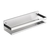 HXFFXHF Estantes de baño de baño exquisitos Caddy Baño Estante de baño, Esquina Cuadrada de Acero Inoxidable, Soporte de champú de Ducha de Estante de Toalla, Estante de baño de Almacenamiento de