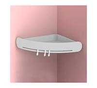 HXFFXHF Estantes de baño estantes flotantes Estantes de Almacenamiento de baño Organizador de Inodoro Bañera Bandeja de la Bandeja de Esquina montada Accesorios de Cocina para el Almacenamiento del