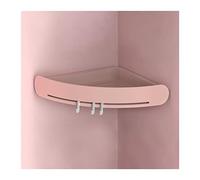 HXFFXHF Estantes de baño estantes flotantes Estantes de Almacenamiento de baño Organizador de Inodoro Bañera Bandeja de la Bandeja de Esquina montada Accesorios de Cocina para el Almacenamiento del