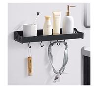 HXFFXHF Estantes de baño estantes flotantes Estantes de Almacenamiento de Pared Organizador de estantes de la Rejilla de baño