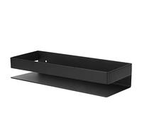 HXFFXHF Estantes de baño exquisitos Caddio de Almacenamiento de baño Negro Mate, Estante de baño de Acero Inoxidable, Estante de Almacenamiento para baño en el hogar, Estante de baño de Cocina