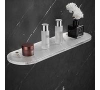 HXFFXHF Estantes de baño exquisitos Ligeros Luminados de Cobre Acrylic BATHTOM RATROR Delantero, Rejilla de Almacenamiento cosmético montada en la Pared, Organizador del baño (Color: 40 cm)