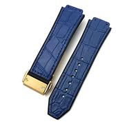 HXFFXHF ForHUBLOT Classic Fusion Universe Big Bang Series - Correa de reloj de piel de vacuno de 25 a 19 mm, pulseras de piel de becerro deportivas para hombres y mujeres, 25-19mm