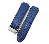 HXFFXHF ForHUBLOT Classic Fusion Universe Big Bang Series - Correa de reloj de piel de vacuno de 25 a 19 mm, pulseras de piel de becerro deportivas para hombres y mujeres, 25-19mm