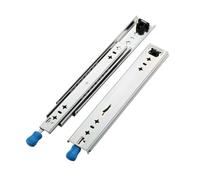 HXFFXHF Guías para cajones Guías deslizantes de extensión Completa Triple para Trabajos Pesados con rodamientos de Bolas de Bloqueo de 30 a 100 cm Pulgadas (Color: 14 Pulgadas (350 mm))