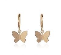 HXFFXHF Joyas para Mujeres Pendientes de Plata de Mujeres, Elegantes Lindos con Pendientes de Mariposas y Lindas para Mujeres Simeple Encantador Boucle d'Oreille Regalos para Novia, Esposa,