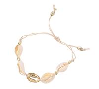 HXFFXHF Joyas para niñas Pulseras Trenzadas Hechas a Mano Mujeres de la Playa Inspirada Joya Inspirado Beads Beads Beads para la Moda de Verano y los Accesorios de decoración