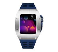HXFFXHF Kit de modificación de modificación de Lujo Compatible con la Banda de la Banda de Apple Watch 8 45 mm 44 mm Metal Bisel Bisel Store de reemplazo para iWatch 8 7 6 5
