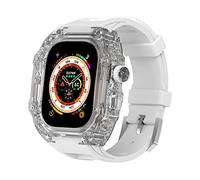 HXFFXHF Kit Urban Sport Mod Watch Ultra 49mm Series 8 7 6 5 4 SE Correa de Reloj Correa de Reloj Ligera y Resistente Funda Protectora de 44 mm, 45 mm y 49 mm (Color: A, tamaño: Ultra 49 mm)