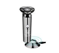 HXFFXHF Maquinilla de afeitar eléctrica para hombre, afeitadora eléctrica para hombre, máquina de afeitar para afeitar, recortadora de barba, recortadora de pelo de nariz, se puede lavar