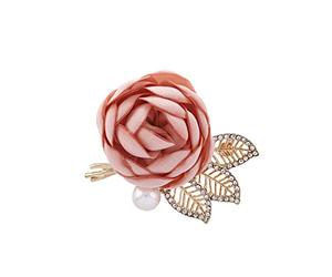 HXFFXHF Modelos de Moda de Broche de Flores de Tela Coreana, Cien Combinaciones, no Pierde Color, Accesorios de Ropa, Accesorios Frescos