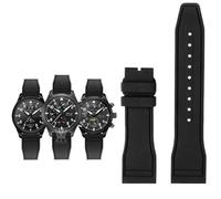 HXFFXHF Para IWC Fluoro Rubber Store Store Pilot Pilot AMG PETRONAS F1 Equipo impermeable Sports Sports Watchbel 20 mm 22 mm 22 mm