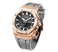 HXFFXHF para Kits de Mods GA2100 GA2110, Bisel de Correa de Banda de Reloj de Metal, Accesorios de reemplazo de modificación de Reloj Colas de Plata de Oro Rosa