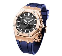 HXFFXHF Para kits de mods GA2100 GA2110, bisel de correa de banda de reloj de metal, accesorios de reemplazo de modificación de reloj colas de plata de oro rosa